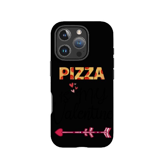 PIZZA is my valentine - Arrow Pointing Right IPhone Cases
