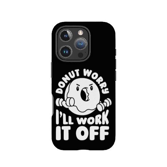Fitness Donut Funny Donut Gym IPhone Cases