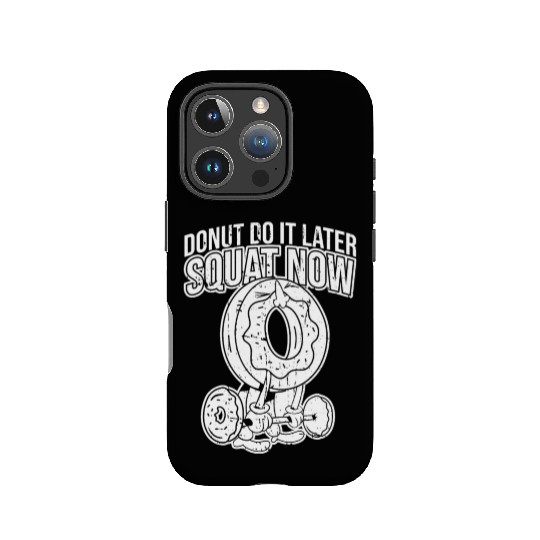 Fitness Donut Funny Donut Gym IPhone Cases