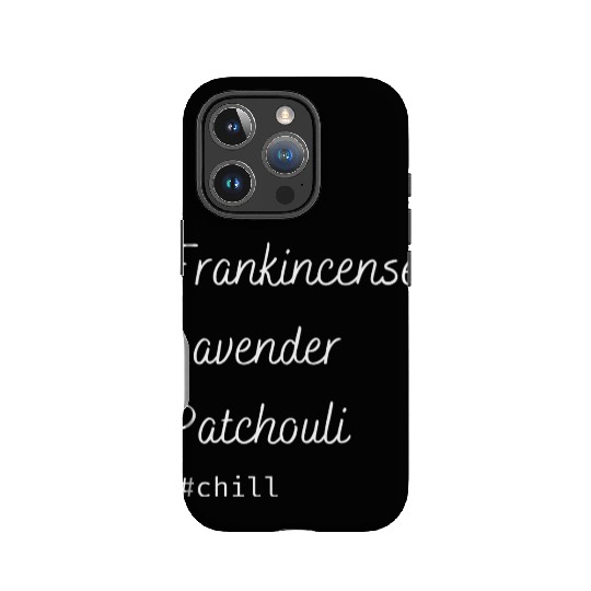 Aromatherapy Frankincense Lavender Patchouli Chill IPhone Cases