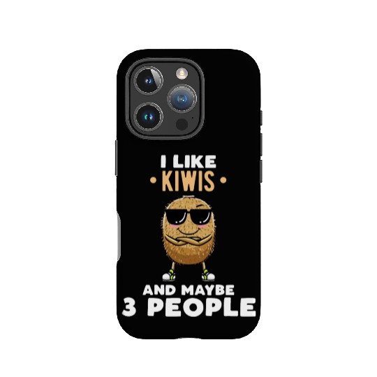 I Like Kiwis And Maybe 3 People Kiwi Fruit IPhone Cases