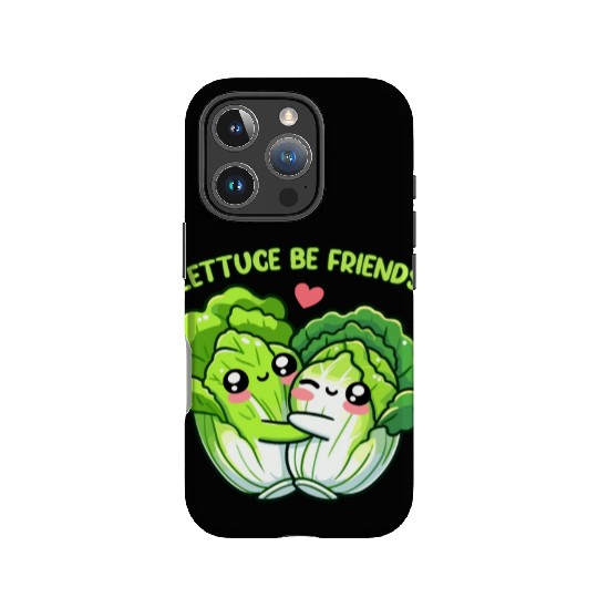 Lettuce Be Friends | Vegan Food IPhone Cases