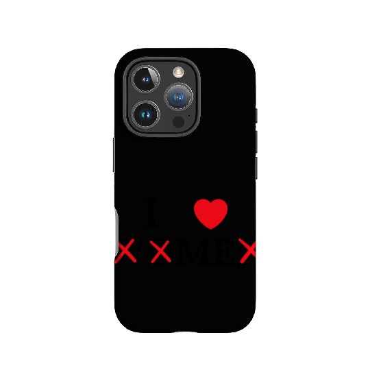 I Love Me I Heart Me I Love women I Red Heart Me IPhone Cases