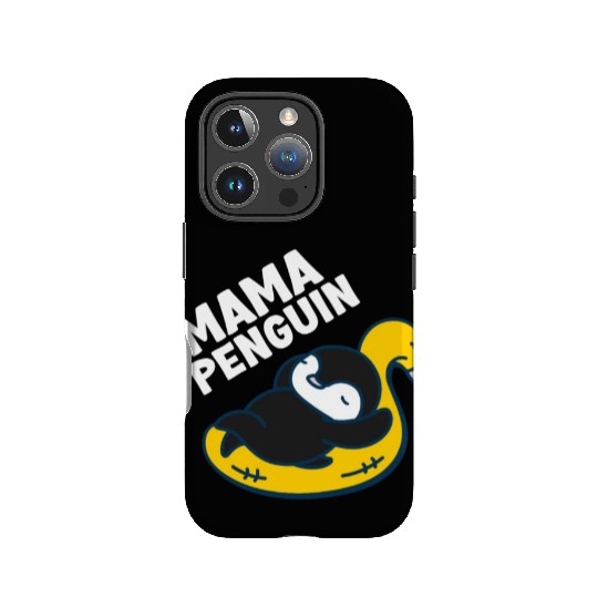 Penguin Mama Flightless Bird Lover Mother's Day Mo IPhone Cases