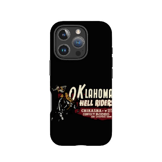 Vintage Convict Rodeo Oklahoma IPhone Cases