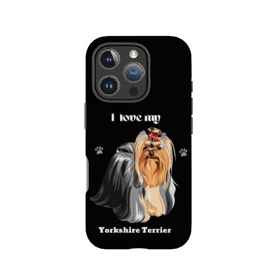 Yorkshire Terrier, Dog Dad, Dog Mom, Pet Lover IPhone Cases