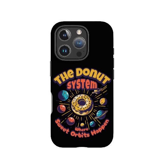 Donut Solar System IPhone Cases
