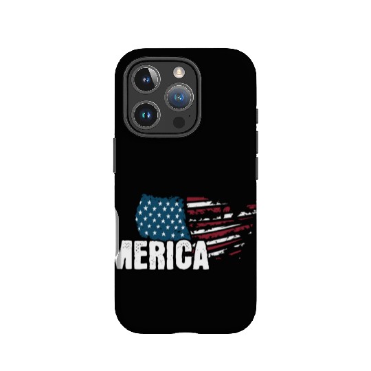MERICA 4th of July Relaxed Patriot IPhone Cases