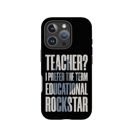 Funny Music Teacher - Educational Rockstar IPhone Cases