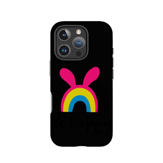 dont worry be hoppy.happy spring. EASTER Stickers IPhone Cases