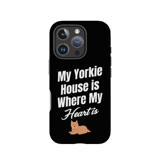 My Yorkie House Is Where My Heart Is Weimaraner IPhone Cases