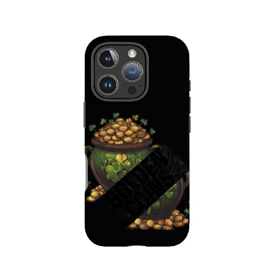 Golden coins, st patricks day IPhone Cases
