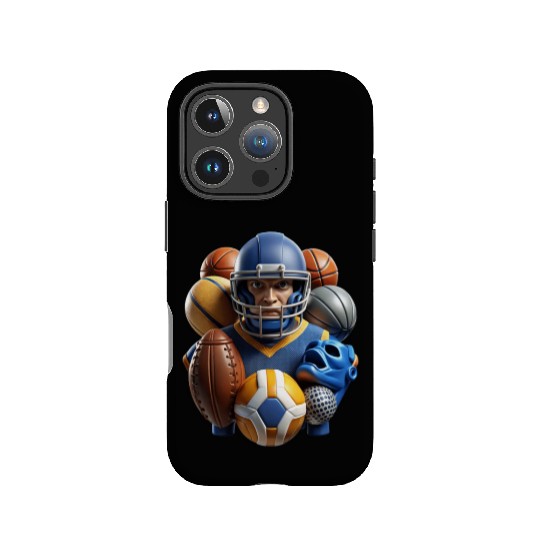 Game Day Champ Representing College Athletics IPhone Cases