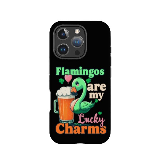 Irish Flamingo St Patricks Flamingos Lucky Charms IPhone Cases