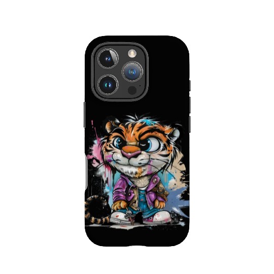Tiger Trendsetter: Street Style Icon of the Urban IPhone Cases
