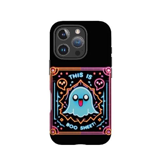 THIS IS BOO SHEET! Version 2, neon colors IPhone Cases