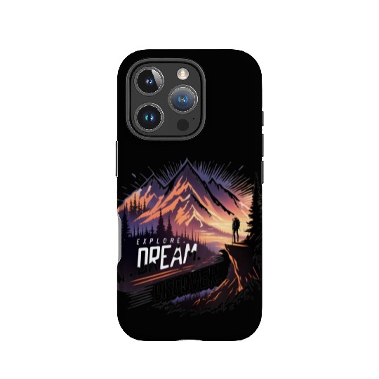 "Horizon Explorer: Embrace the Journey" IPhone Cases