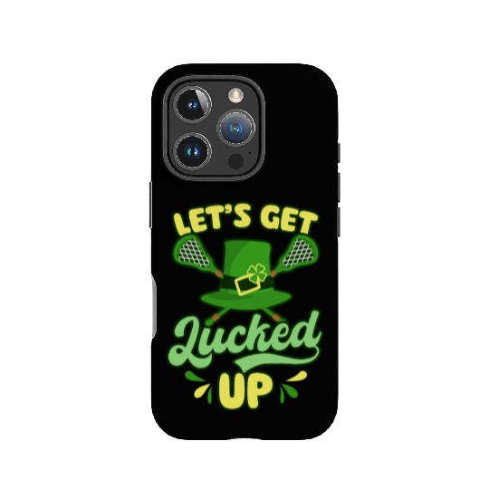 Lacrosse St. Patricks Day Get Lucked Up IPhone Cases
