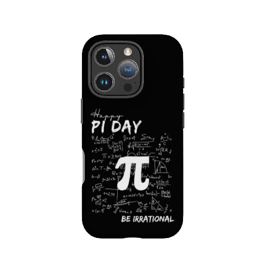 Funny Pi Day Be Irrational Spiral Pi Math 3.14 IPhone Cases
