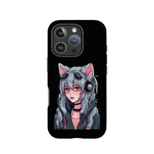 Women Wolf Hacker IPhone Cases