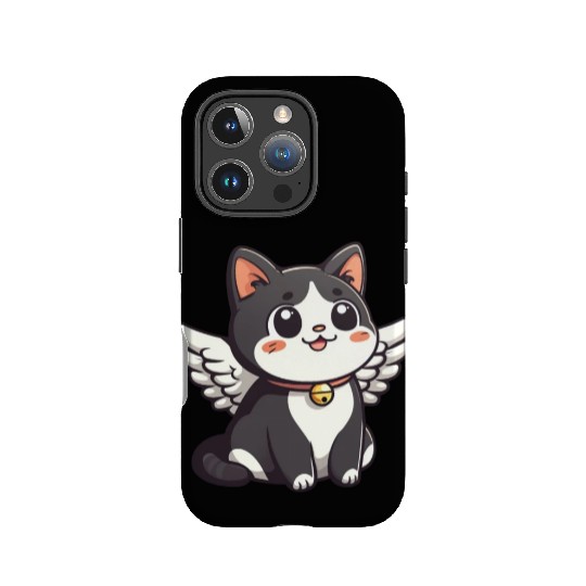 Kawaii Cat Angel IPhone Cases