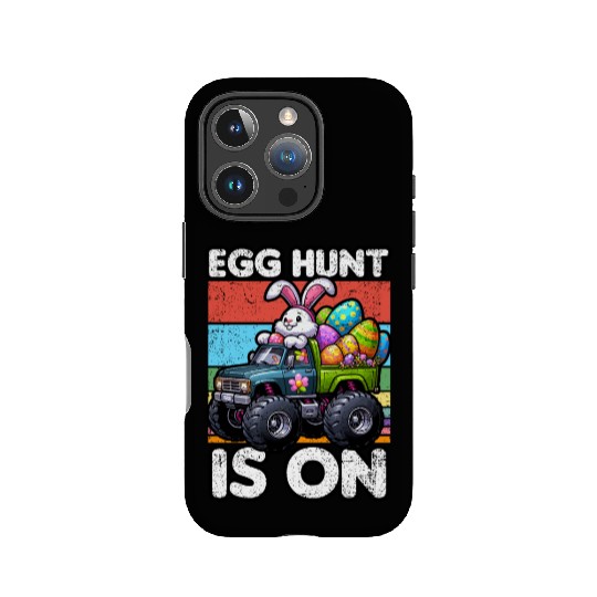 EGG HUNT IS ON EASTER IPhone Cases