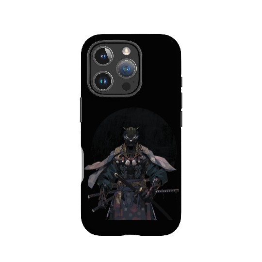 Anime Panther Warrior Samurai katana IPhone Cases
