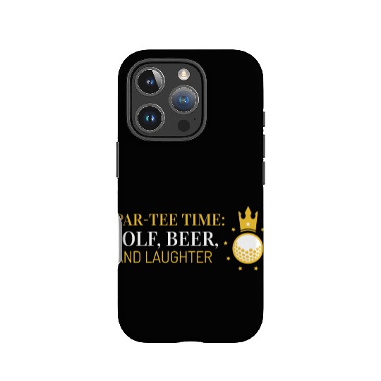 Par-IPhone Cases Time, Golf, Beer, and Laughter