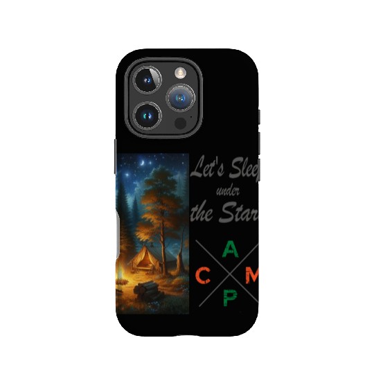 Sleep under the stars IPhone Cases