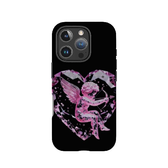Rose Quartz Cupid IPhone Cases