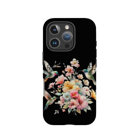Hummingbird Nature Lover Spring Wildlife Vintage IPhone Cases