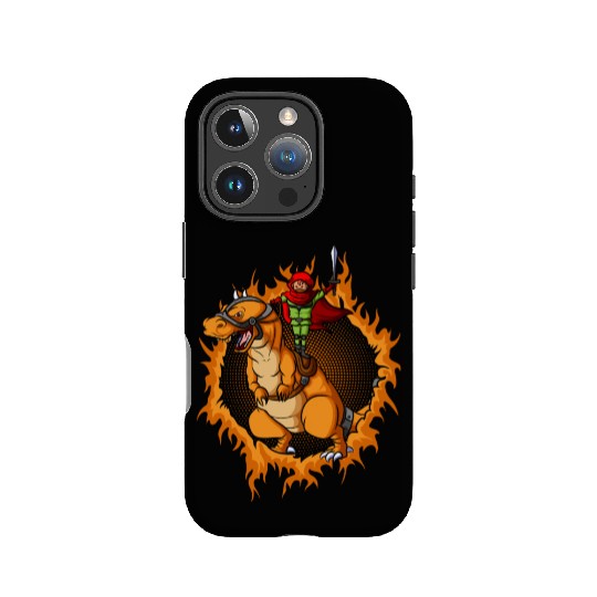 The Assassin With Tyrannosaurus Rex IPhone Cases