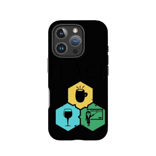 From Coffee to Chalk to Wine: A Teacher's Journey IPhone Cases