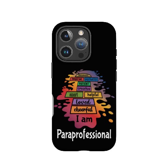 Paraprofessional Teacher Assistant Aide IPhone Cases