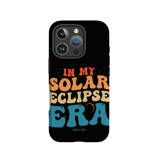 In My Solar Eclipse Era Groovy April 8, 2024 IPhone Cases