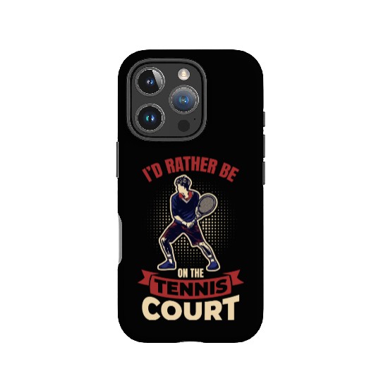 Tennis Player Saying IPhone Cases