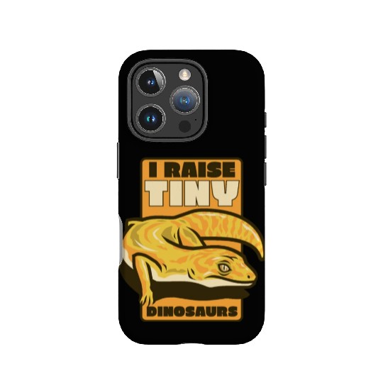 I Raise Tiny Dinosaurs Gekkota Crested Lizard IPhone Cases