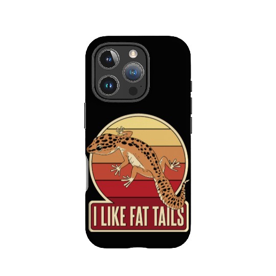 I Like Fat Tails Crested Lizard Gekkota Leopard IPhone Cases