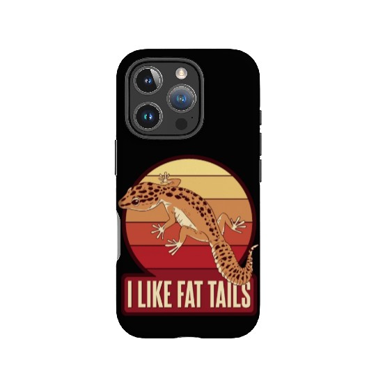 I Like Fat Tails Crested Lizard Gekkota Leopard IPhone Cases