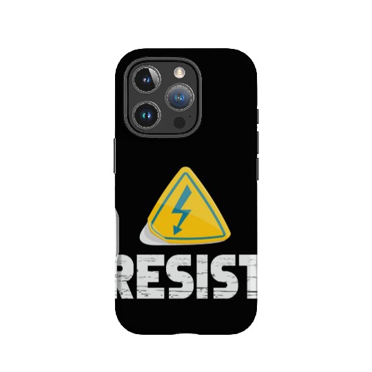 Resist Electrical Engineer Physicist Electrician IPhone Cases