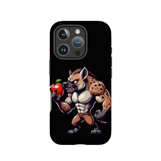 Hyena Enjoying Apple Fitness Workout IPhone Cases