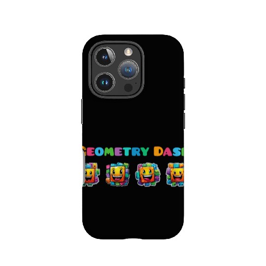 Geometry dash IPhone Cases