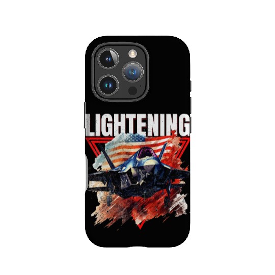 F35 Lightning Fighter Jet Plane Veteran Military IPhone Cases