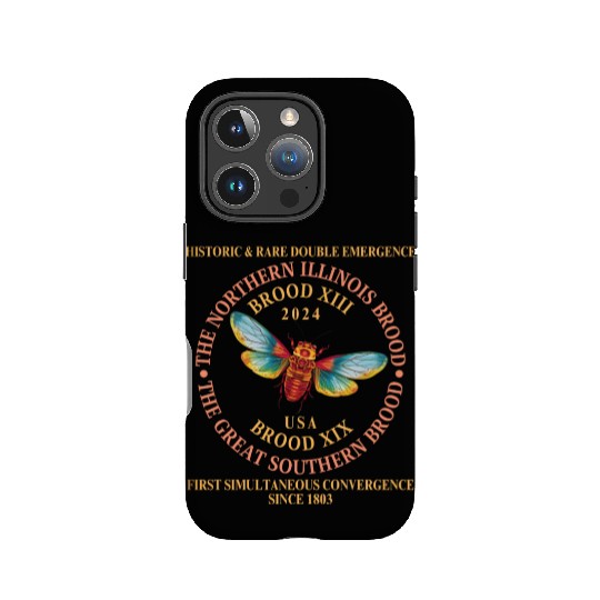 Cicada Brood XIII Brood XIX 2024 Emergence IPhone Cases