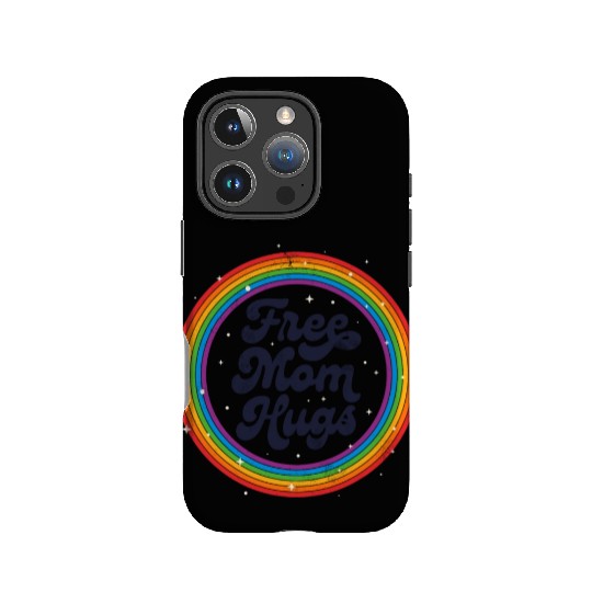 LGBTQ Free Mom Hugs Gay Pride LGBT Ally Rainbow IPhone Cases