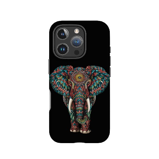 Elephant Mandala for a Art lover Elephant fan IPhone Cases