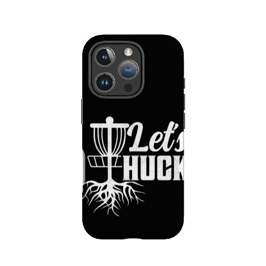 Let's Huck Frisbee Disc Golf IPhone Cases