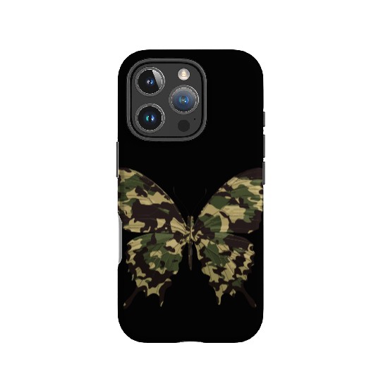 Natural Camouflage Butterfly IPhone Cases