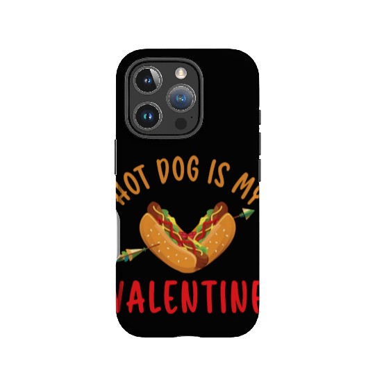 Hot Dog Adult Heart Valentines Day IPhone Cases