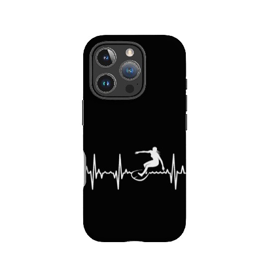 My Heart Beats For Surfing IPhone Cases